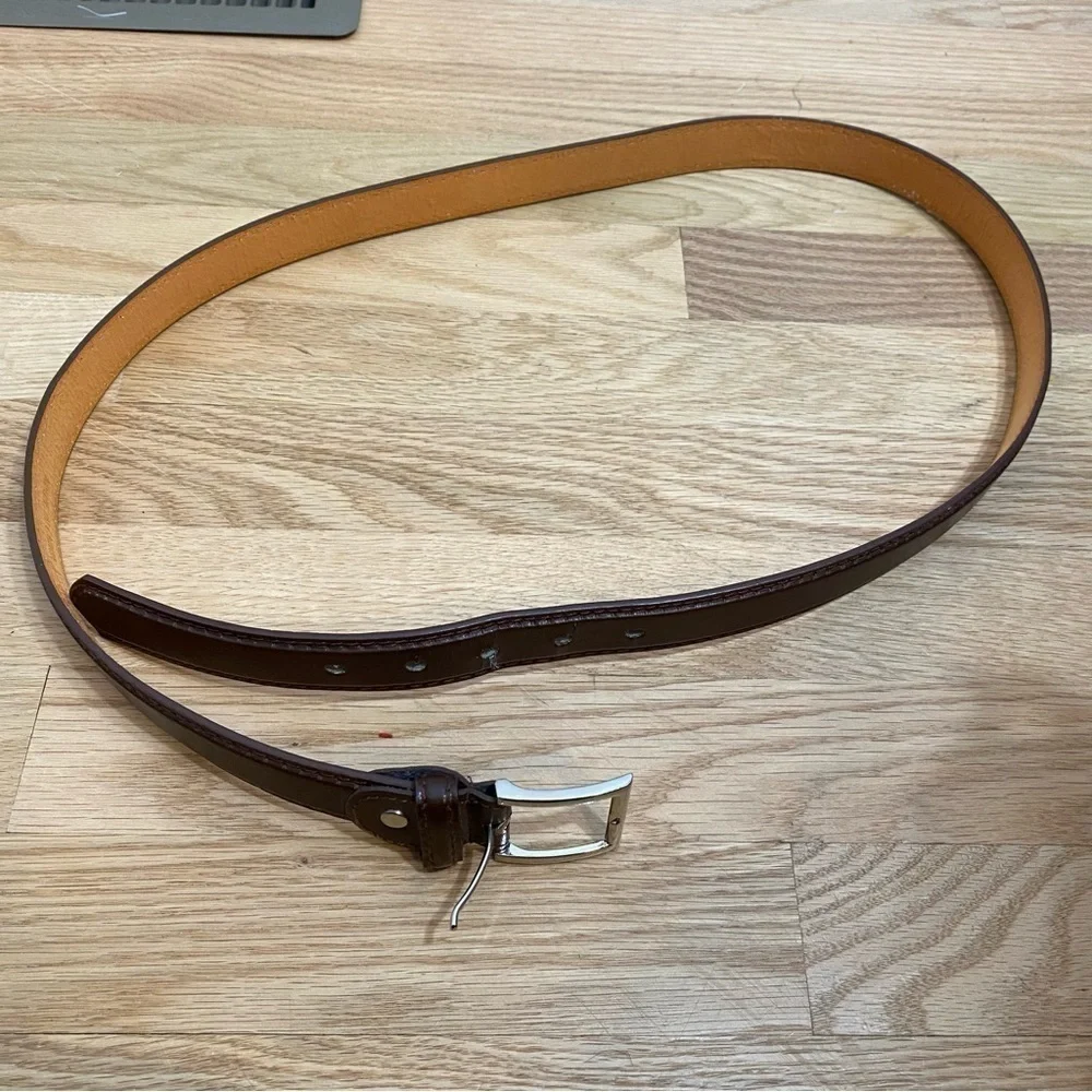Tommy Hilfiger Leather Brown Belt XL 42-44 Men’s